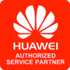 Logo Huawei anglais indiquant Authorized Service Partner