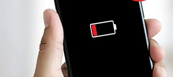Phone battery running out
