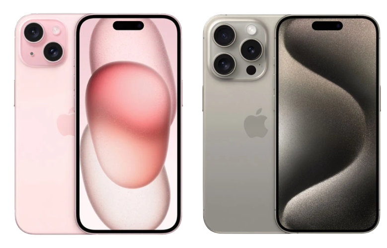 iPhone 15 vs iPhone 15 Pro